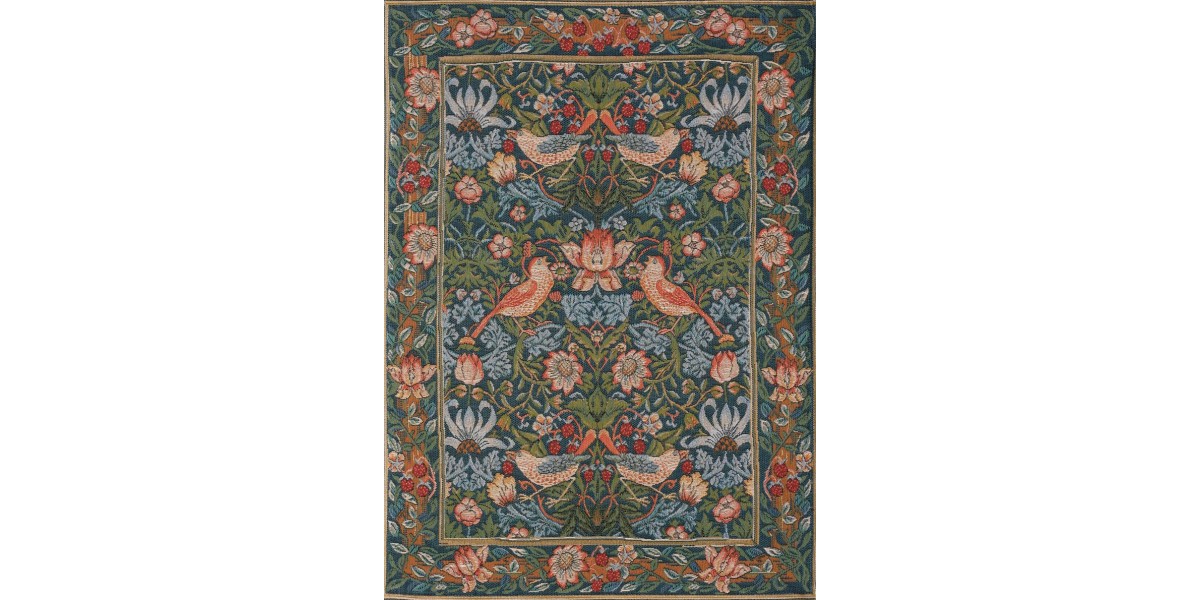 Gobelín Tapisserie Oiseaux face à face, W. Morris Gobelín Tapisserie Oiseaux face à face, W. Morris